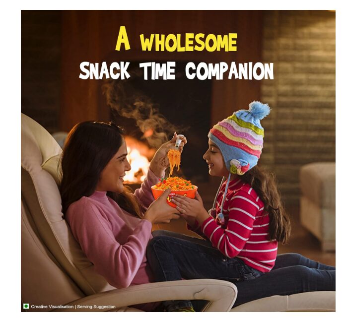 Sunfeast YiPPee! Magic Masala long, slurpy noodles | with real vegetables and nutrients | Two in One Pack, 120g Pack - Image 2