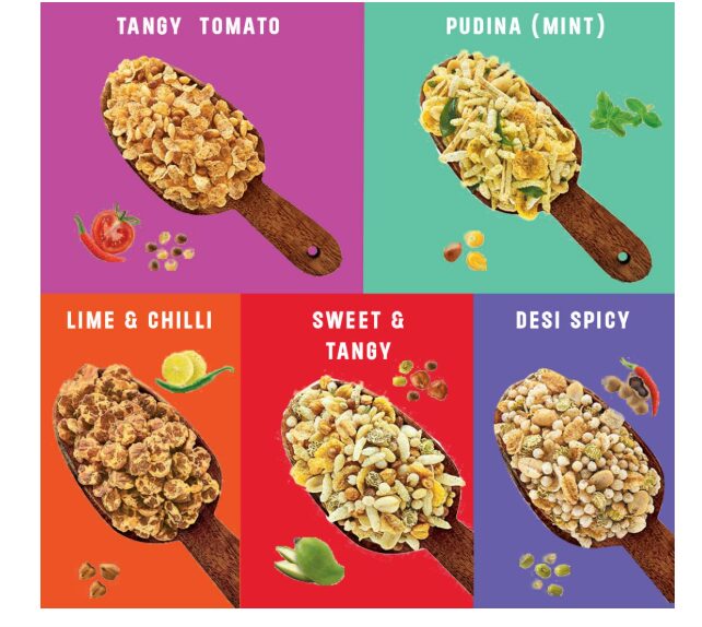 Roasty Tasty Roasted Snacks Millet Namkeen Combo - Palm Oil Free - Trans-Fat-Free Snacks - Non Fried Diet Mixture Items Made With Millets Combo Value Pack - 200G Each X 5 Flavours - 1Kg - Image 2
