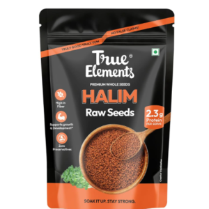 True Elements Halim Seeds 250g - Aliv Seeds | High in Fibre and Omega 3 | Garden Cress | Haleem Seeds | Immunity Booster Superfood