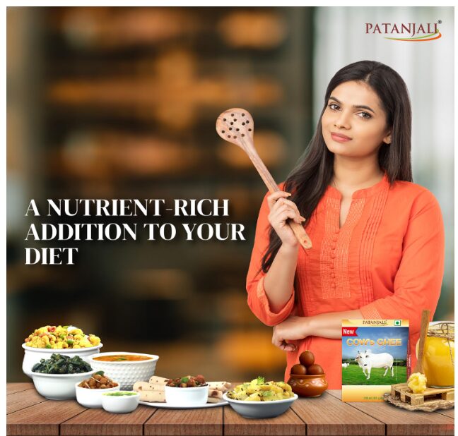 Patanjali Pure Danedar Cow Ghee with Rich Aroma, Natural & Healthy, 200ml - Image 2