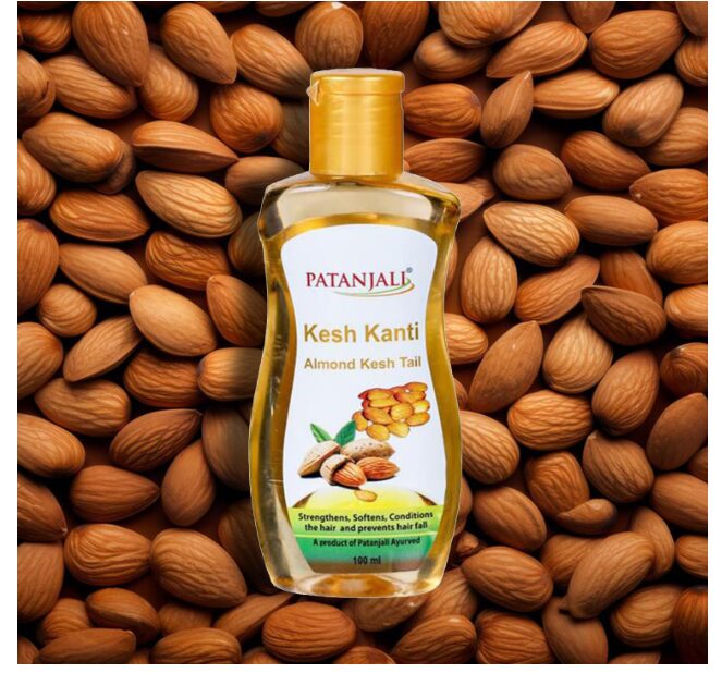 Patanjali Almond Hair Oil, 100ml - Image 2