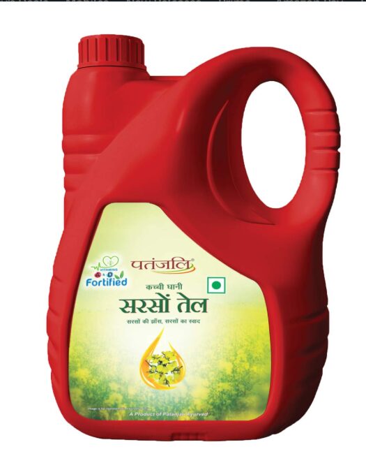 Patanjali Mustard Oil 5L Jar