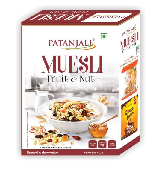 Patanjali Fruit and Nut Muesli, 450g