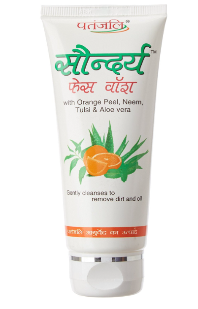 Patanjali Saundarya Face Wash, 60g