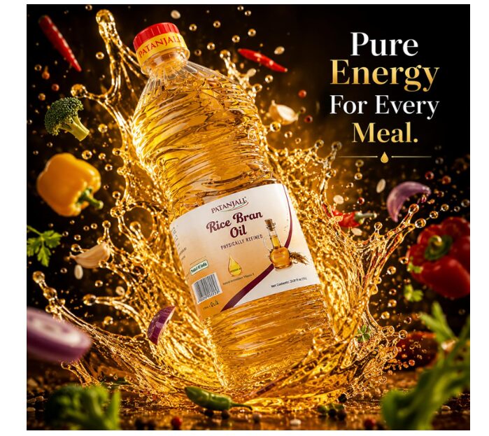 Patanjali Fortified Rice Bran Oil,, 1 L