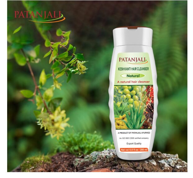 Patanjali Kesh Kanti Natural Hair Cleanser Shampoo, 200ml