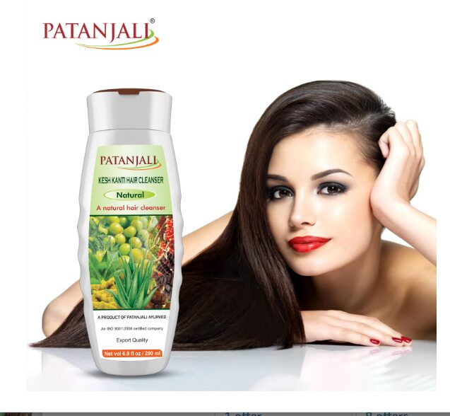 Patanjali Kesh Kanti Natural Hair Cleanser Shampoo, 200ml - Image 2
