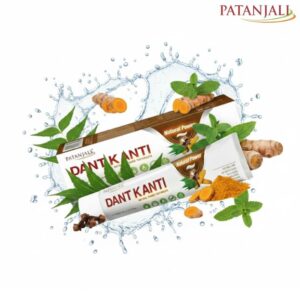 Patanjali Dant Kanti Dental Cream for Gingivitis Prevention (200 g)
