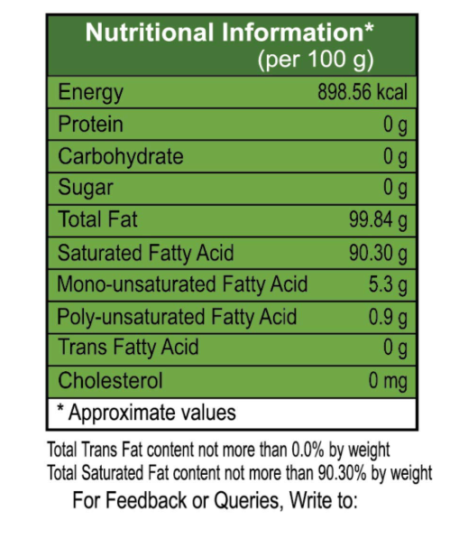 Patanjali Virgin Coconut Oil, 500ml - Image 2