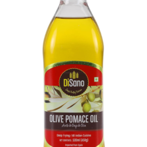 DiSano Olive Pomace Oil 500ml, Ideal for all Indian Cooking and Deep Frying