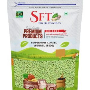 SFT Fennel Seeds Peppermint Coated (Scented Mouth Freshner) 1 Kg