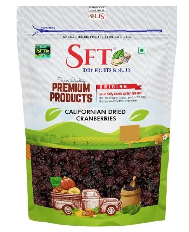 SFT Dried Cranberry I 200 Gram, Pack Of 1 I Dried Fruit, Berries, High Nutrient And Antioxidant No Added Preservatives