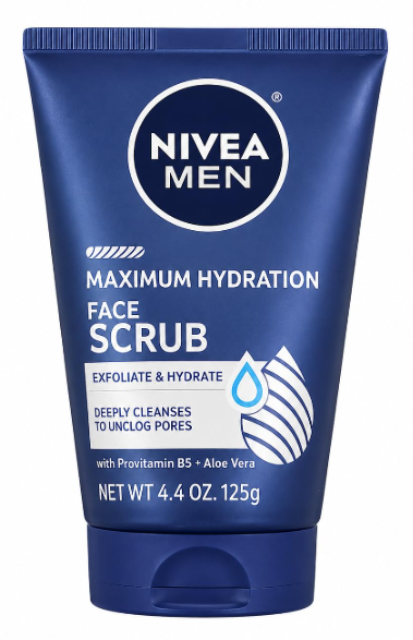 NIVEA Men Original Deep Cleaning Face Scrub 4.4 Ounce - Image 2