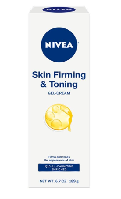NIVEA Skin Firming and Toning Gel-Cream, 6.7 Ounce (Pack of 2)
