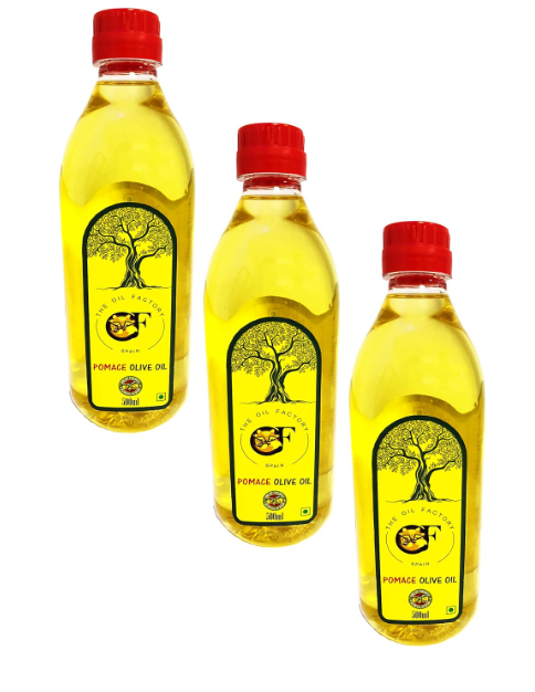 The Oil Factory Pomace Olive Oil - 500 ml Pack of 3