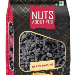 Nuts About You BLACK RAISIN, 250 g | 100% Natural | Premium | Kali Drakh