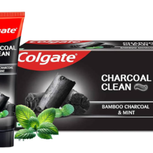 Colgate Charcoal Clean Deep Clean Oral Care Toothpaste, Bamboo Charcoal and Mint (Black Gel) 240g Saver Pack