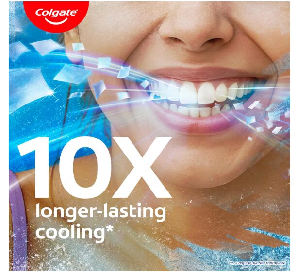 Colgate MaxFresh Breath Freshner Oral Care Toothpaste, 300g Saver Pack (150g x 2), Peppermint Ice, Blue Gel Paste with Menthol & Cooling crystals for bad breath control - Image 2