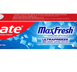 Colgate Maxfresh 80g Dental Hygiene Toothpaste Peppermint Ice (Blue Gel)