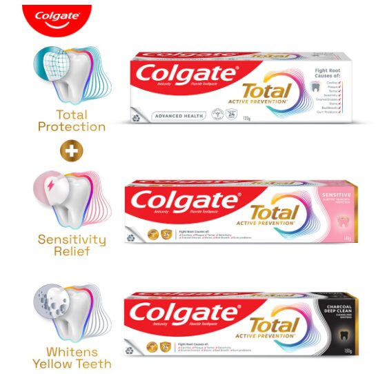 Colgate Total Advanced Health Cavity Protection Toothpaste - 120g - Image 2
