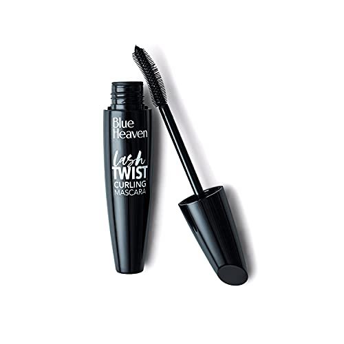 Blue Heaven Lash Twist Curling Mascara 12ml | Waterproof, Smudge-Proof & Long-Lasting Volumizing Mascara | Intense Black