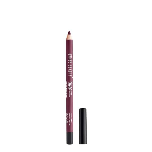 Swiss Beauty Bold Matte Lip Liner 1.6g | Long-Lasting Waterproof Lip Liner Pencil | Matte Finish | Shade 15 - Image 2