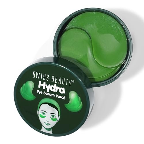 Swiss Beauty Hydra Anti Wrinkle Eye Serum Patch 60 Pcs | Aloe Vera & Collagen Eye Patches | Reduces Dark Circles & Fine Lines