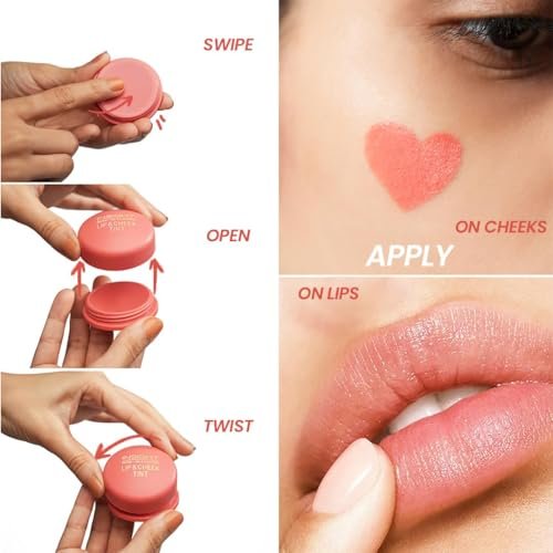 INSIGHT Lip & Cheek Tint 3g | Strawberry Summer | Matte Finish | Long-Lasting Multipurpose Tint with Vitamin E - Image 2