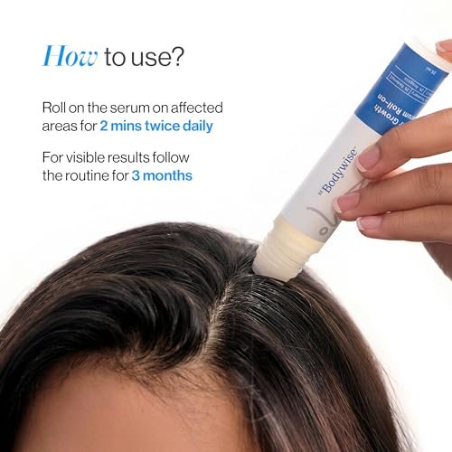 Be Bodywise Rosemary Hair Growth Serum (Roll On) | 3% Redensyl & 2% Anagain | Hair fall control serum for Women & Men | Promotes Hair Growth & Stimulates Hair Follicles | For All Hair Types | 25ml - Image 2