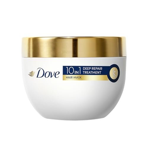 Dove Deep Repair Treatment Hair Mask For Damaged Hair With Bio Protein Care Sulphate & Paraben Free (120 ML)