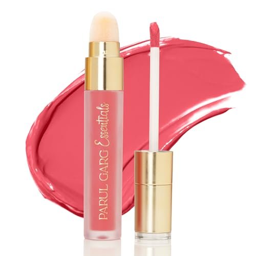 Parul Garg Beauty Velvet Rose Liquid Blush 3ml | Lightweight Hydrating Liquid Blush | Rosy Pink | Shea Butter & Jojoba Oil