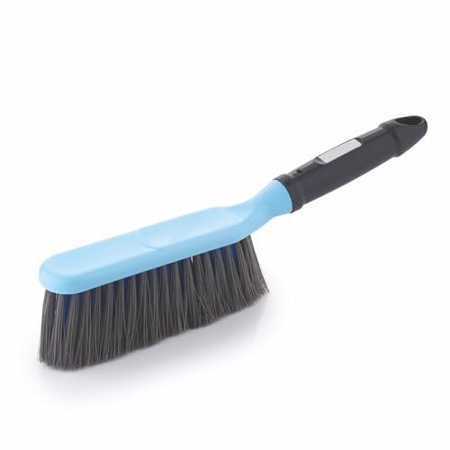 Homeor Dust Removal Brush | Multipurpose Cleaning Brush with Flexible Bristles | Carpet, Sofa, Keyboard & Household Duster | Blue