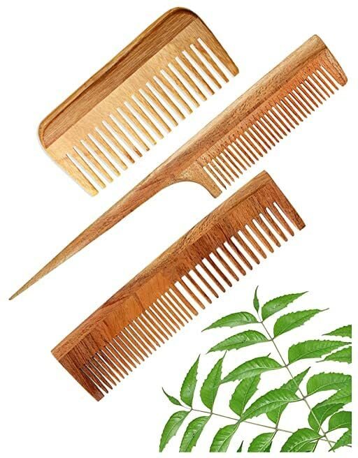 Generic Neem comb Wodden hair comb 100% natural product