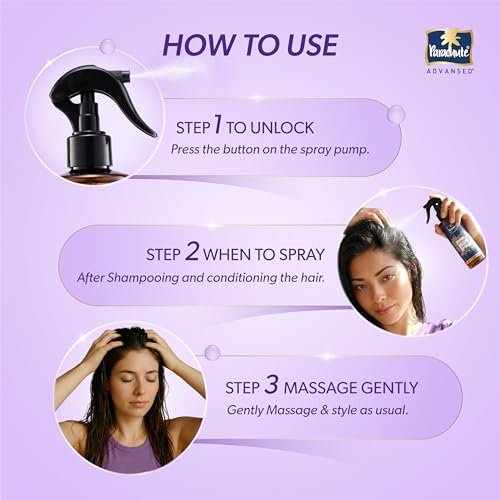 Parachute Advansed Rosemary Water Hair Spray | 100ml | Reduces Hair Breakage* | Non‑Sticky Formula | Natural Shine | Scalp‑Soothing - Image 3