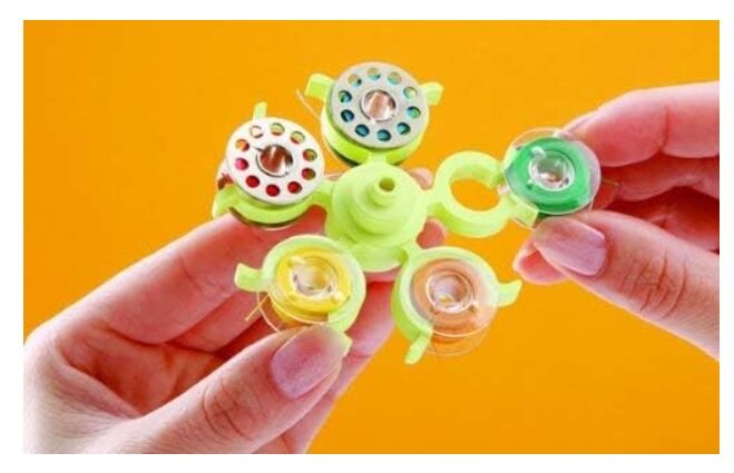 Gemsy Bobbin Tower Storage 30pcs | Easy Bobbin Storage Tower | Silicon Bobbin Tower Storage | Tailoring Accessories | DIY - Image 2