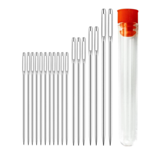 Hand Sewing Needle Set – Premium Large Eye Steel Needles for Mending, Embroidery, Crafting & Cloth Repair – Perfect for DIY Stitching & Quilting Projects