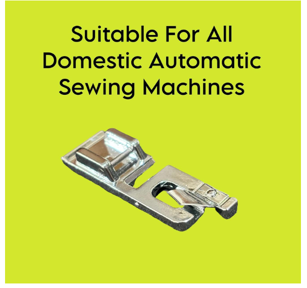 Zenith Combo of Plastic Bobbins and Pico Hemming Pressure Foot for All Domestic Automatic Sewing Machine Like Usha janome Singer Talent Brother etc Front Loading Embroidery Machines. White Steel (11) - Image 2