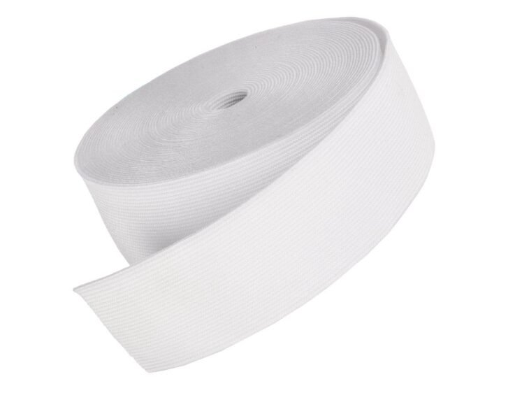 Zenith 1 inch 10 White Elastic for Tailoring and Sewing