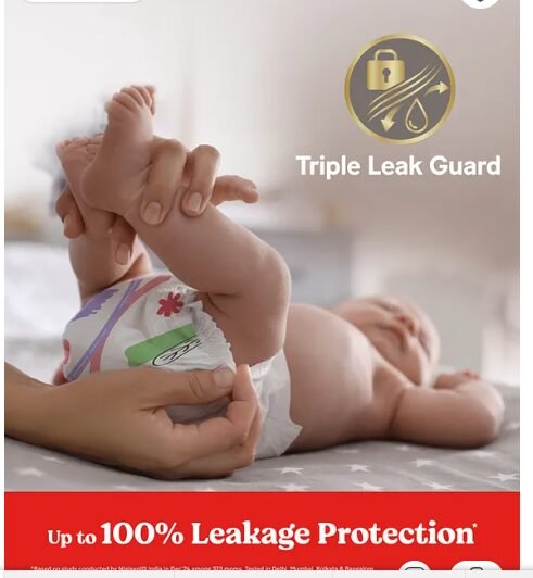 Huggies Complete Comfort Wonder Pants, India's Fastest Absorbing Diaper | L Size, 192 Diapers - Image 2