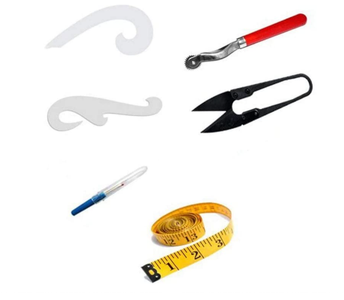 Isomars Tailoring Kit - Set of 6 (Multicolor)