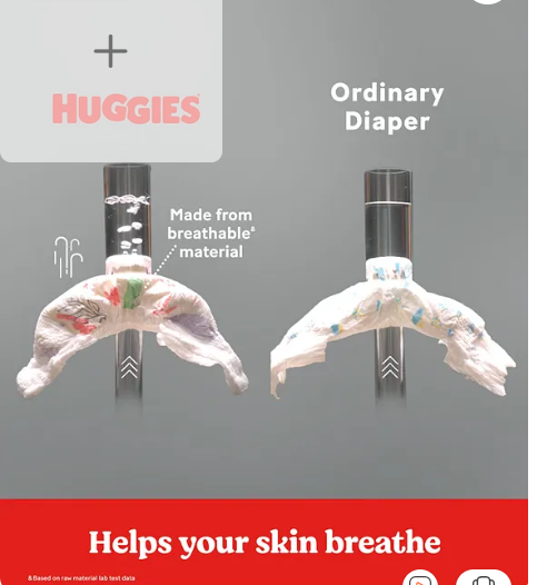 Huggies Complete Comfort Wonder Pants, India's Fastest Absorbing Diaper | S Size, 112 Diapers - Image 2