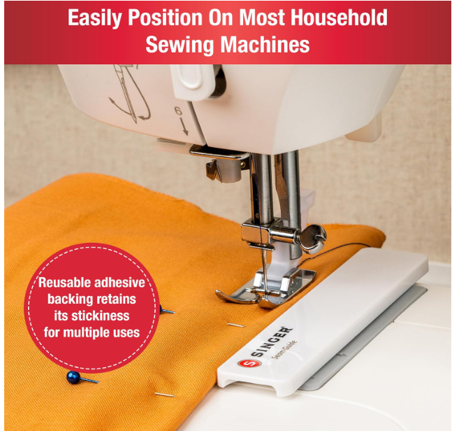 SINGER Stitch Gauge & Guide - Seam Measuring Tool for Machine Sewing - Image 3