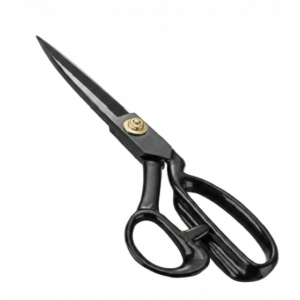 Jagger JAG011 Black Color Premium Professional Scissor With Rubber Handle Grip Used For Tailoring/Clothes Cutting/Paper Cutting For Home And Office Use [ 10 INCH ]