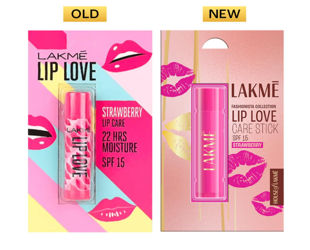 Lakme Lip Love Care Stick Strawberry, with 10% Vitamin E Complex, nourished with Shea & Cocoa Butter and enriched with Almond & Jojoba Oil for 24hr moisturization in just 1 swipe, with SPF 15, 4.5g - Image 2
