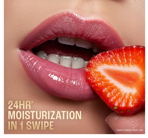 Lakme Lip Love Care Stick Strawberry, with 10% Vitamin E Complex, nourished with Shea & Cocoa Butter and enriched with Almond & Jojoba Oil for 24hr moisturization in just 1 swipe, with SPF 15, 4.5g - Image 3