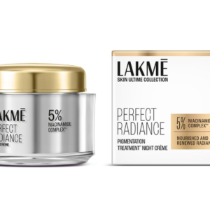 Lakme Absolute Perfect Radiance Brightening Night Cream 50 g|| Daily Repair Face Moisturizer for Illuminated|| Glowing Skin -With Glycerin & Niacinamide