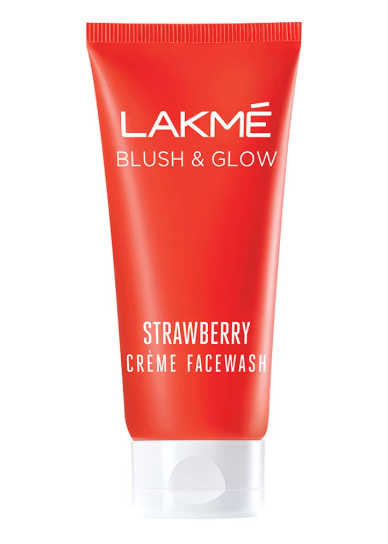 Lakme Strawberry Creme Face Wash 100 g - Image 2
