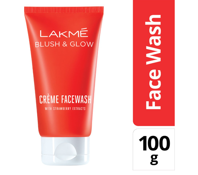 Lakme Strawberry Creme Face Wash 100 g