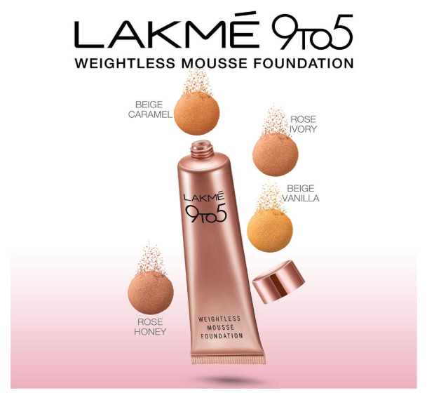 LAKMÉ 9 to 5 Weightless Mousse Foundation Mini|| Beige Vanilla|| Natural Matte Finish Cream Long Lasting Full Coverage Face Makeup|| 6 g - Image 2