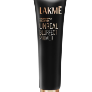 Lakme Unreal Blurfect Primer- Mini, Blurs Pores, Mattifies & Absorbs Excess Oil - Non Sticky skin, Lightweight & Waterproof, Long Lasting Makeup, 10ml